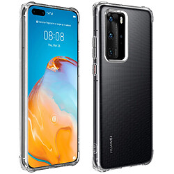 Avizar Pack Protection Huawei P40 Pro Coque Souple + Film Verre Trempé 9H Transparent