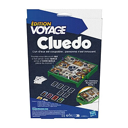 Cluedo Voyage, jeu de société de voyage pour 3 a 6 joueurs, jeu de voyage, Des 8 ans, Hasbro Gaming pas cher