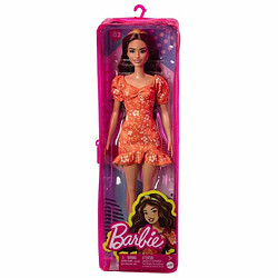 Ludendo Poupée Barbie fashionista robe fleurie