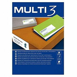 Markierungen Klebend Multi3 Pour photocopieurs Inkjet Laser Y Bords droit 100 feuilles 64,6 x 33,8 mm