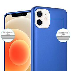 Cadorabo Coque iPhone 12 MINI Etui en Bleu pas cher