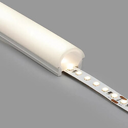 Avis Ledkia Tube Semi-Circulaire Silicone LED Flex Encastré jusqu'à 10-15 mm 10 m