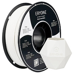 Acheter None Filament PLA mat ERYONE pour imprimante 3D 1,75 mm Tolérance 0,03 mm 1 kg (2,2 lb)/bobine - Blanc