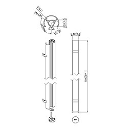 Vogel`S Support de TV Vogel's PUC 2415 40 kg pas cher