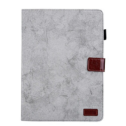 Wewoo Housse Étui Coque Pour iPad Pro 11 pouces 2018 Etui à rabat horizontal en cuir de style commercialavec support et fente cartecadre photo et fonction veille / réveil Gris