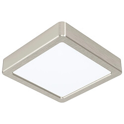 EGLO Plafonnier Led Monté En Surface Nickel Satiné