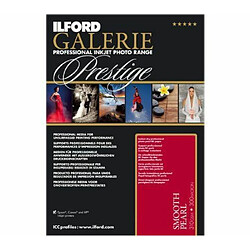 Ilford Papier photo GALERIE Prestige Smooth Pearl - A3+ - 310 g/m2 - 25 feuilles