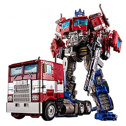 Universal Jouets pour enfants, voitures, robots en alliage d'autobots (rouge)