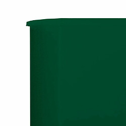 Acheter Maison Chic Paravent/Cloison de séparation 3 panneaux Tissu 400 x 80 cm Vert -MN68120