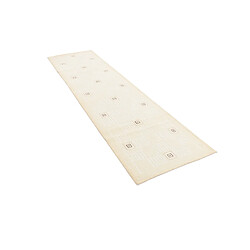 Vidal Tapis de couloir en laine 295x79 beige Darya