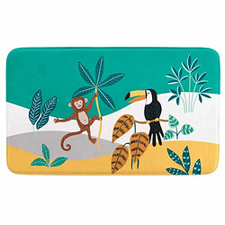 Paris Prix Tapis Enfant Imprimé Jungle Story 45x75cm Vert