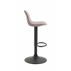 Avis Non Tabouret de bar Kiel tissu noir