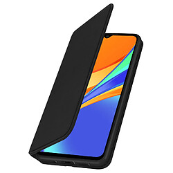 Avizar Housse Xiaomi Redmi 9C Étui Folio Portefeuille Fonction Support noir