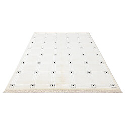 Avis Vidal Tapis de laine 239x170 beige Darya