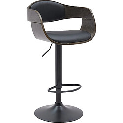 Non Tabouret de bar Kingston B simili cuir