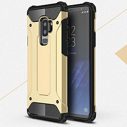 Wewoo Coque renforcée or pour Samsung Galaxy S9 + TPU + PC 360 Degrés Protection antichoc Étui de