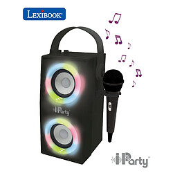 Avis Lexibook Enceinte Bluetooth portable avec micro et effets lumineux