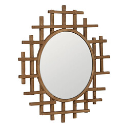 BigBuy Home Miroir mural Naturel 64 x 3 x 62,5 cm