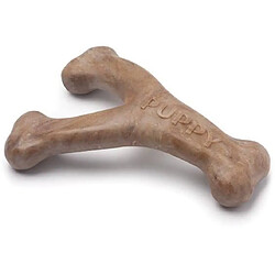 Benefon Os a mâcher pour chiots - BENEBONE - Puppy WISHBONE S - Nylon - Bacon