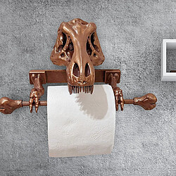 Universal Squelette Toilette Porte-papier Salle de Bain Organisation Stockage Dinosaure Organisation Porte-papier Décoration Cuisine Permanente Porte-serviettes Porte-étagères