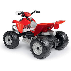 Quad Electrique Peg Perego Polaris Outlaw 330W 12 Volts Rouge