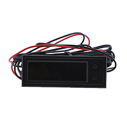 3 en 1 voiture auto numérique led temps voltmètre thermomètre horloge module rouge