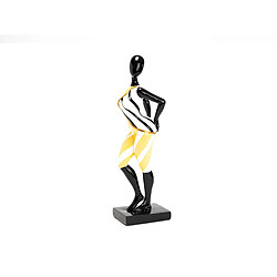 Amadeus Statue Femme Berlingot Jaune 40 cm