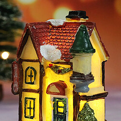 Avis Allumez La Décoration De Noël LED Miniature House Village Style 5