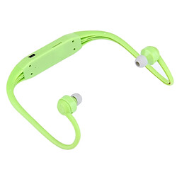 Acheter Wewoo Casque Bluetooth Sport vert pour les smartphone et iPad ordinateur portable MP3 ou autres périphériques audio, stockage maximum de carte SD: 8 Go étanche à la transpiration stéréo sans fil écouteurs intra-auriculaires avec micro SD,