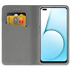 Htdmobiles Housse pour Realme X50 5G / X3 Superzoom - etui coque pochette portefeuille + verre trempe - OR MAGNET