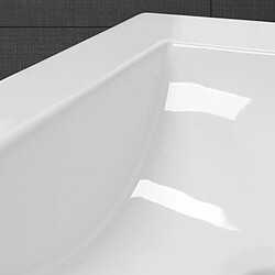 ML-Design Lavabo en céramique pour salle de bain lavabo á poser rectangulaire 45x22,5x42cm pas cher