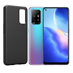 Coque de protection souple silicone Noir pour Oppo A94 5G 6.43" -VISIODIRECT-