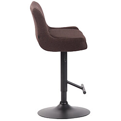 Avis Non Tabouret de bar Club tissu noir