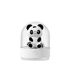 Universal Lumière nocturne enfant bébé nuit lumière panda lumière LED avec recharge USB nous et les couleurs changent constamment chambre enfant, chambre bébé, chambre à coucher, (blanc)