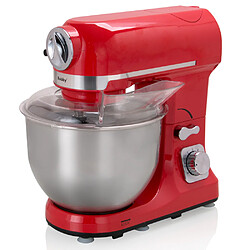 Robot multifonctions 5l 1000w rouge avec hachoir et blender 1,5l en verre - robimix rouge - ROBBY