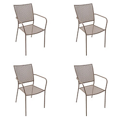 Fauteuil Intérieur Extérieur EGEO Set de 4 - Resol