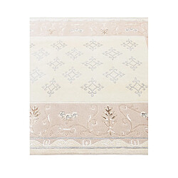 Vidal Tapis de laine 203x150 beige Darya pas cher