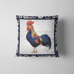 Bonamaison Housses de Coussin, Polyester, Multicolore, 45X45 Cm