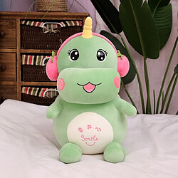 Avis Universal 45cm adorable dinosaure peluche coussin de sommeil petit garçon coussin garçon et fille cadeau de Noël Livraison gratuite | Coussin de luxe (vert)