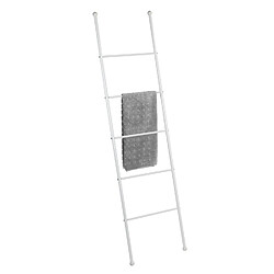 WENKO Echelle porte-serviette bord de mer Viva - L. 43 x H. 156 cm - Blanc