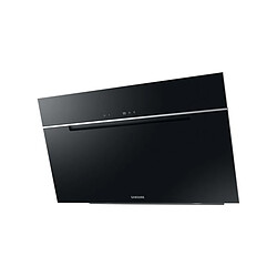 Hotte décorative inclinée 90cm 558 m3/h noir - NK36C7070WB - SAMSUNG pas cher