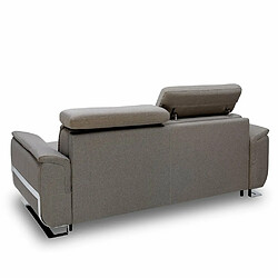 Avis Inside 75 Canapé convertible express REAUMUR 120cm sommier lattes matelas 16cm tweed gris