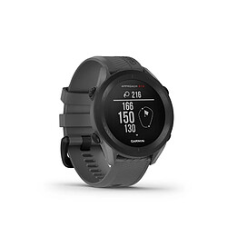 Garmin Approach S12 - 2022 Edition - Slate Gray - Sportuhr mit Riemen - Silikon - Slate Gray - Handgelenkgröße: 125-202 mm - einfarbig - 125 MB - Bluetooth - 34.1 g