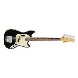 JMJ Road Worn Mustang Bass Black Fender