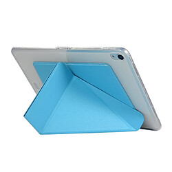 Acheter Wewoo Housse Étui Coque en cuir PU pour iPad Pro 11 pouces 2018avec support multifonctions et fonction Veille / Réveil Lake Blue