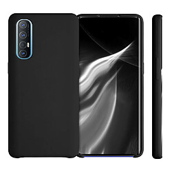 Htdmobiles Coque pour Oppo Find X2 Neo - housse etui silicone gel fine + verre trempe - NOIR