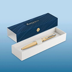 Stylo bille jaune pastel Waterman allure pointe moyenne 1 mm