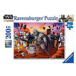 Avis Ravensburger Puzzle Science-fiction 200pcs XXL The Mandalorian l'Affrontement Thème Star Wars Multicolore