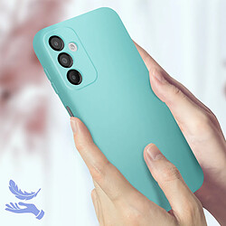 Acheter Avizar Coque pour Galaxy A14 4G et 5G Semi-rigide Soft-touch Fast Cover Turquoise