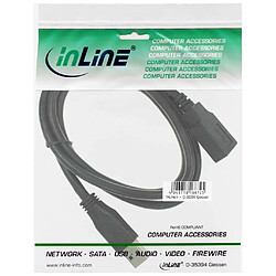 Avis Câble InLine® USB 3.0 de type A mâle à type B femelle noir 1,5 m